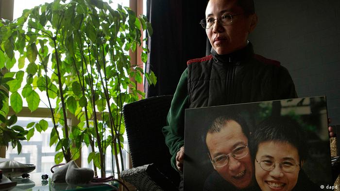 China Menschenrechte Liu Xia Frau von Liu Xiaobo Friedensnobelpreis 2010 (dapd)