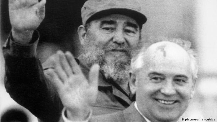 Fidel Castro und Michail Gorbatschow