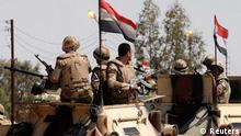 Ägypten Soldaten Sinai
