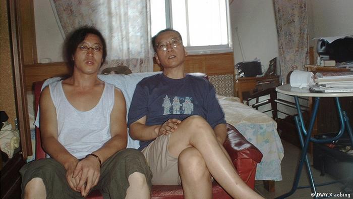 Liu Xiaobo und Beiling in Peking (DW/Y.Xiaobing)