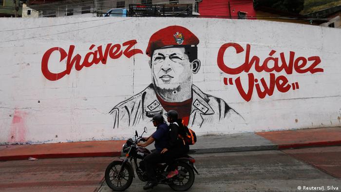 Graffiti of Hugo Chavez