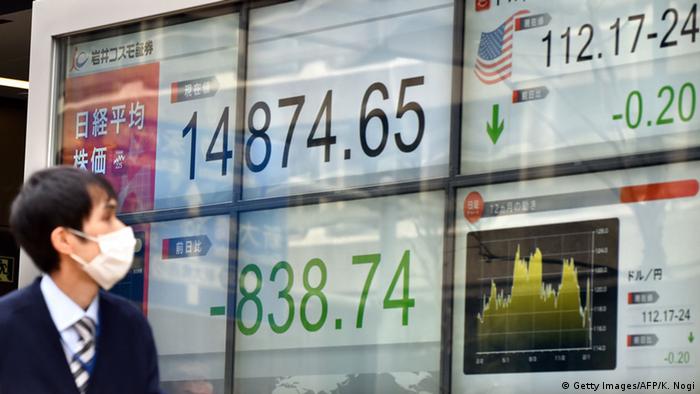 Japan Börse Kursabsturz (Getty Images/AFP/K. Nogi)