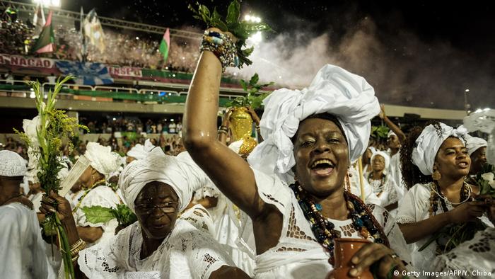 Brasilien Karneval in Rio de Janeiro (Getty Images/AFP/Y. Chiba)