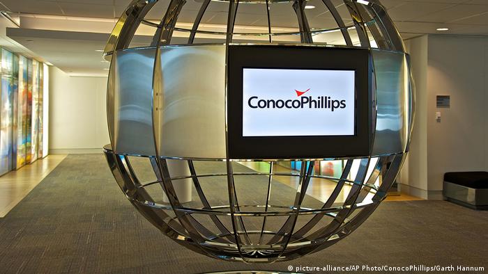 Logo ConocoPhillips (picture-alliance/AP Photo/ConocoPhillips/Garth Hannum)
