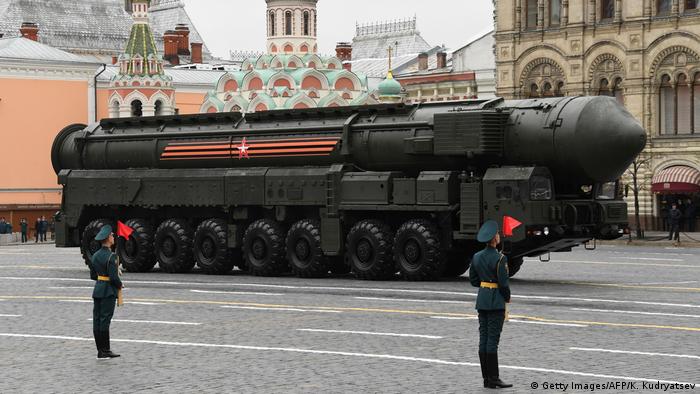 Russland Militärparade in Moskau (Getty Images/AFP/K. Kudryatsev)