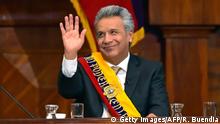 Ecuador Sozialist Lenín Moreno tritt Präsidentenamt aan 