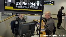 USA Miami Flughafen Einreisekontrolle
