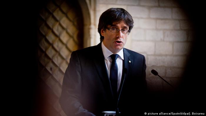 Spanien Staatsanwaltschaft erhebt Anklage gegen Puigdemont (picture alliance/Sputnik/dpa/J. Boixareu)