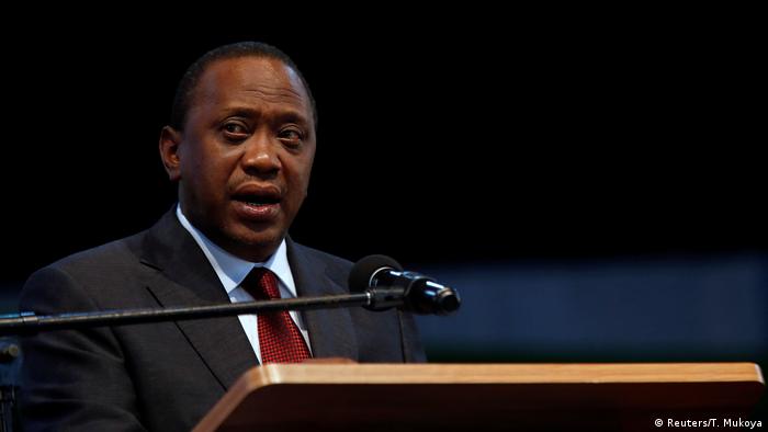 Kenia Präsidentschaftswahl Wahlsieger Uhuru Kenyatta (Reuters/T. Mukoya)