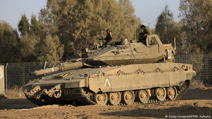 Israel Grenze Gazastreifen Tunnelsprengung Soldaten (Getty Images/AFP/M. Kahana)