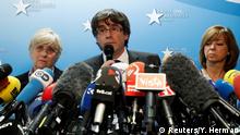 Pressekonferenz Puigdemont Brüssel