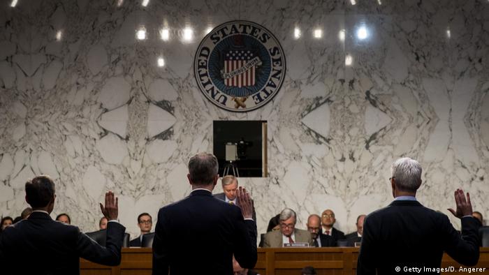 Washington Anhörung Senat Facebook Wahlkampf Russland (Getty Images/D. Angerer)