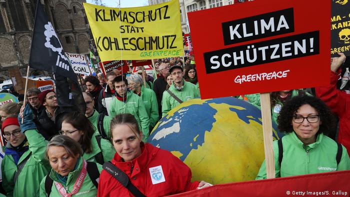 UN-Klimakonferenz 2017 in Bonn | Demonstration & Protest (Getty Images/S. Gallup)