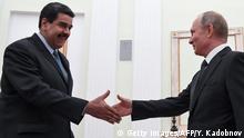 Moskau Maduro bei Putin