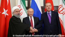 Russland Sotschi | Rohani & Putin & Erdogan