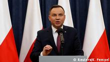 Polen - Reaktion des Präsidenten Andrzej Duda auf die Verfahrensankündigung der Europäischen Kommision