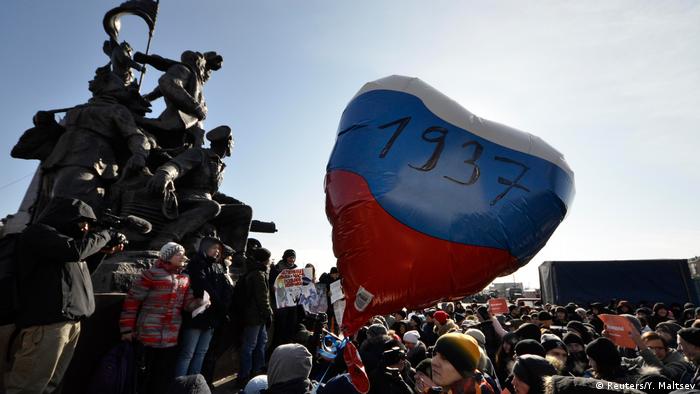 Demonstrationen in Wladiwostok Russland Anhänger Navalny (Reuters/Y. Maltsev)