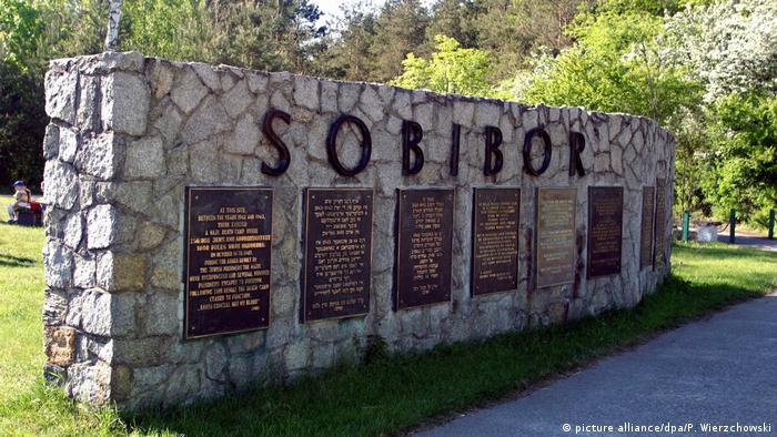 Memorial en el antiguo campo de exterminio de Sobibor. 