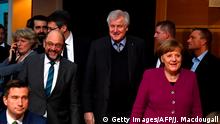 Deutschland Koalitionsverhandlungen von Union und SPD