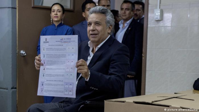 Ecuador Referendum Lenin Moreno (picture-alliance/Zuma)