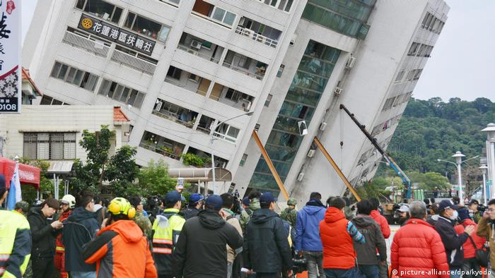 Erdbeben in Taiwan (picture-alliance/dpa/kyodo)