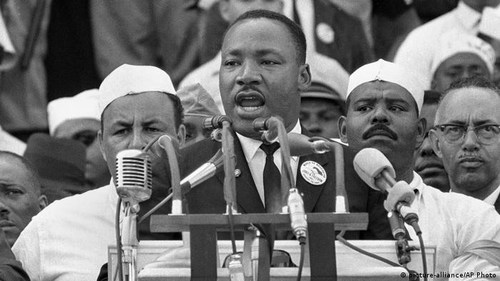 USA Martin Luther King Jr. - Rede I have a dream, 1963 (picture-alliance/AP Photo)