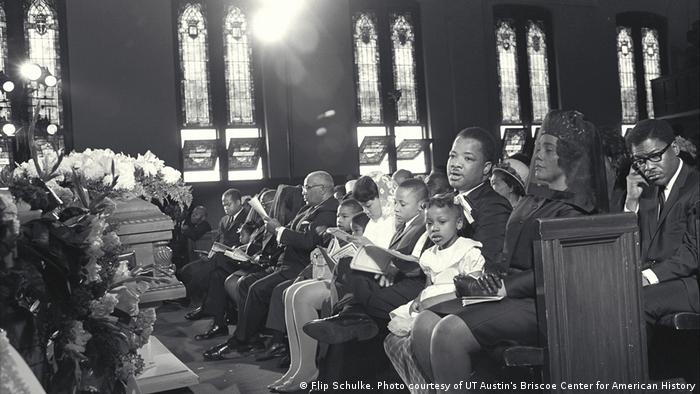 Bg 50. Todestag von Dr. Martin Luther King Jr. (Flip Schulke. Photo courtesy of UT Austin`s Briscoe Center for American History)
