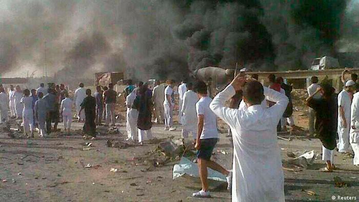 السعودية مقتل وجرح العشرات في انفجار شاحنة غاز شرقي الرياض أخبار Dw عربية أخبار عاجلة ووجهات نظر من جميع أنحاء العالم Dw 01 11 2012