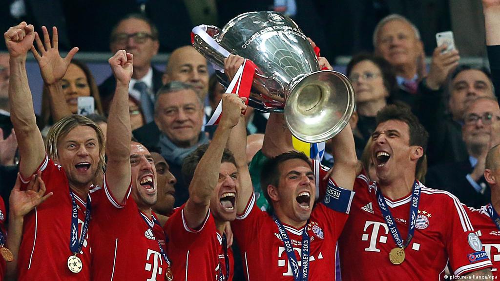 Bayern Munich win Champions League 