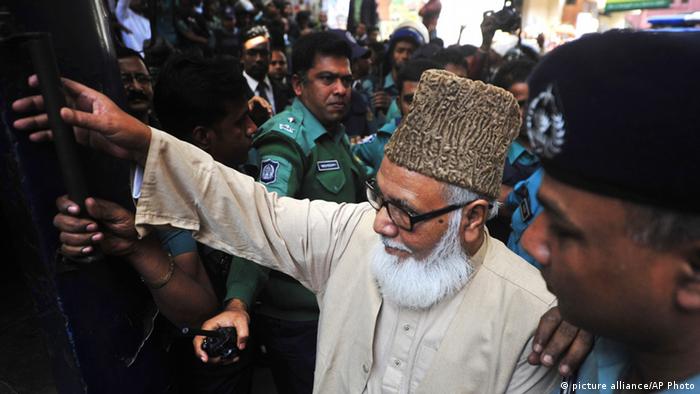 بنغلاديش تعدم زعيما إسلاميا بتهمة ارتكاب جرائم حرب أخبار Dw عربية أخبار عاجلة ووجهات نظر من جميع أنحاء العالم Dw 10 05 2016