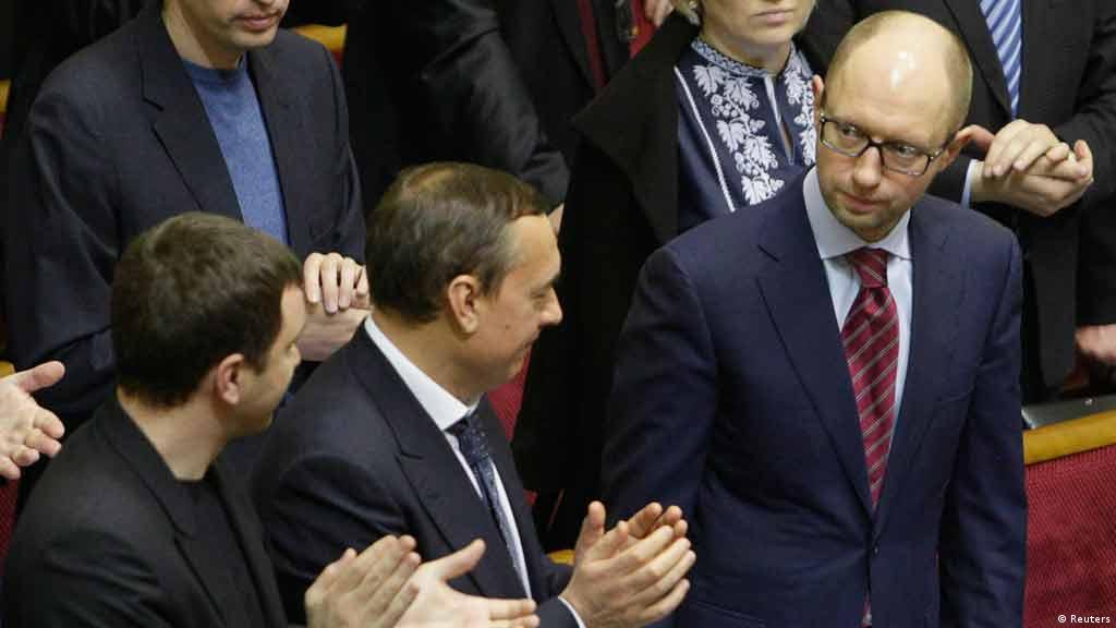 Ukraine Parliament Appoints Interim Cabinet News Dw 27 02 2014