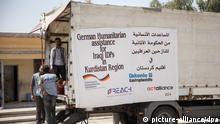 مساعدات ألمانية لأربيل بشمال العراق عام 2014 (أرشيف)