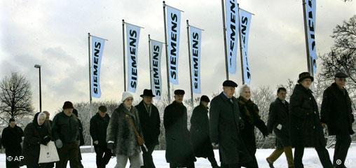 Deutschland Wirtschaft Siemens Hauptversammlung Aktionäre