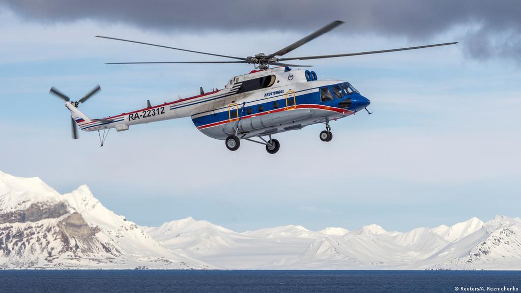 Russian chopper raised from Norwegian isle on Arctic seabed | News ...
