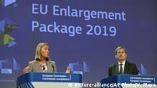 Belgien EU-Beitrittsverhandlungen | Federica Mogherini und Johannes Hahn