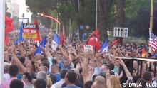 Albanien Anti-Regierungsproteste in Tirana