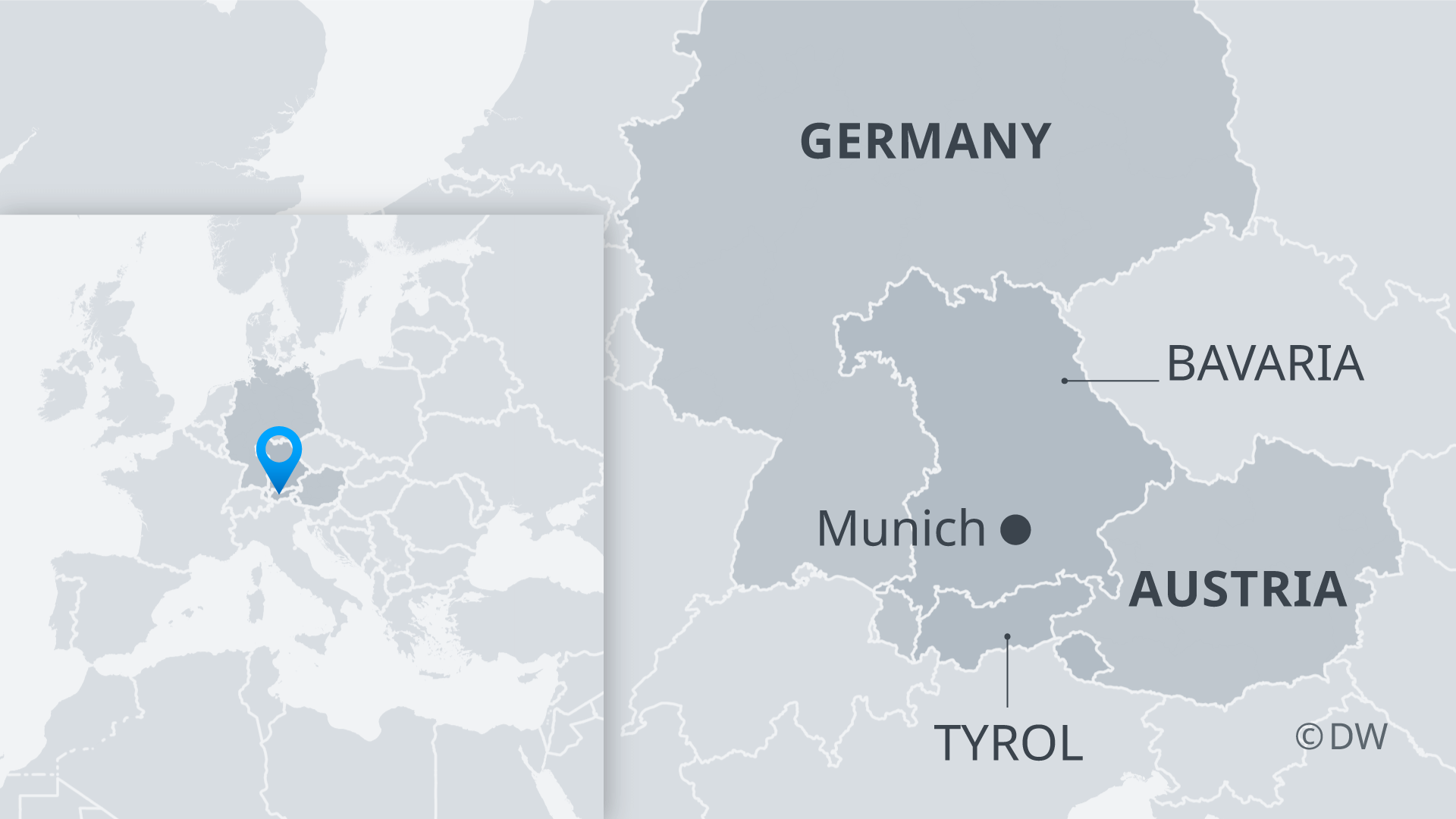 map of germany and austria Austria Closes Country Roads To German Travelers News Dw map of germany and austria