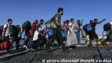 Migranten in Griechenland
