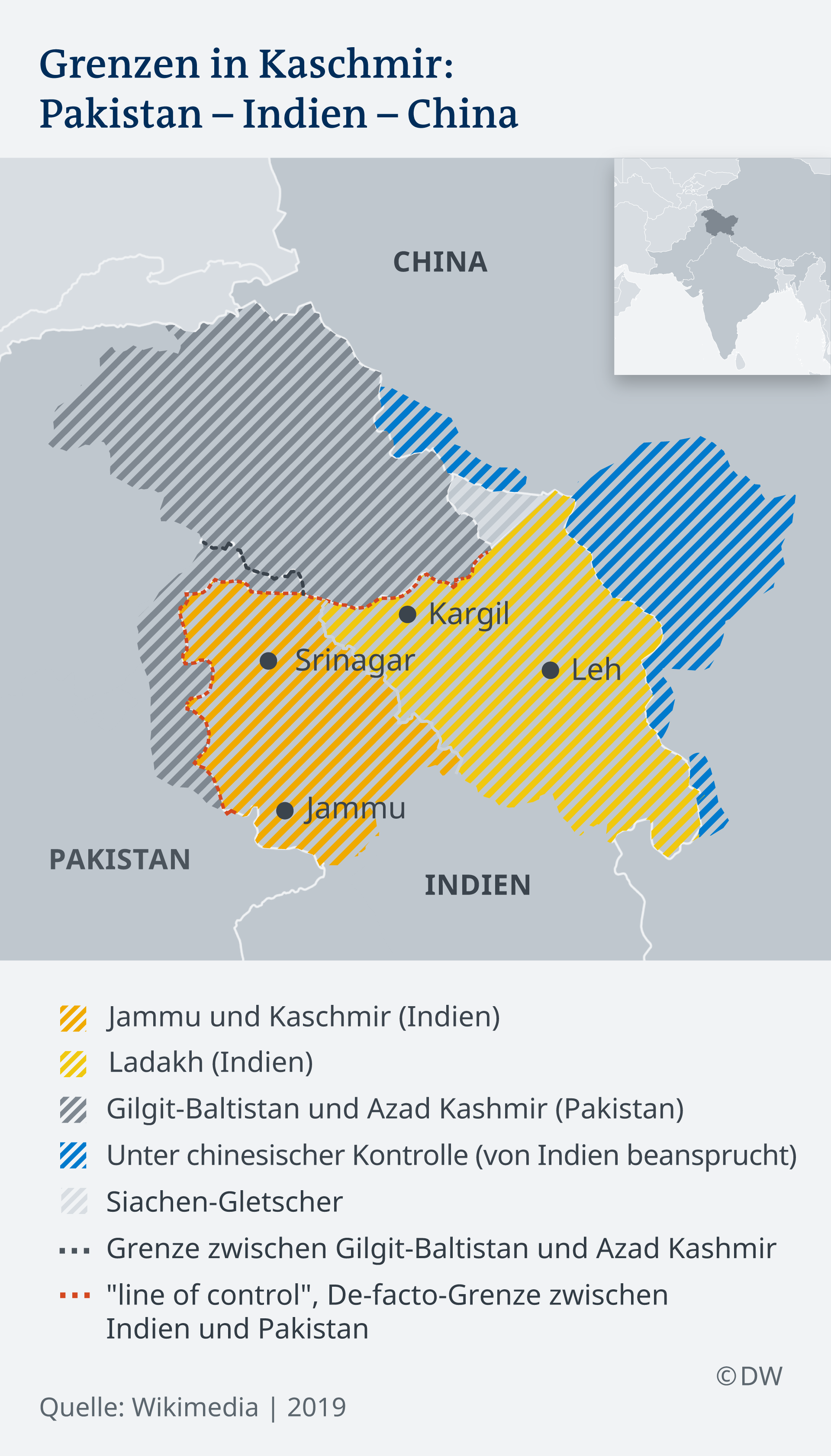 Regierung Modi Verstarkt Zugriff Auf Kaschmir Asien Dw 30 10 19