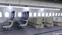 Vorschläge für eine alternative Flugpassagier-Beförderung wegen Corona