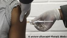Süfafrika Johannesburg | Covid-19 Impfstoff Tests beginnen