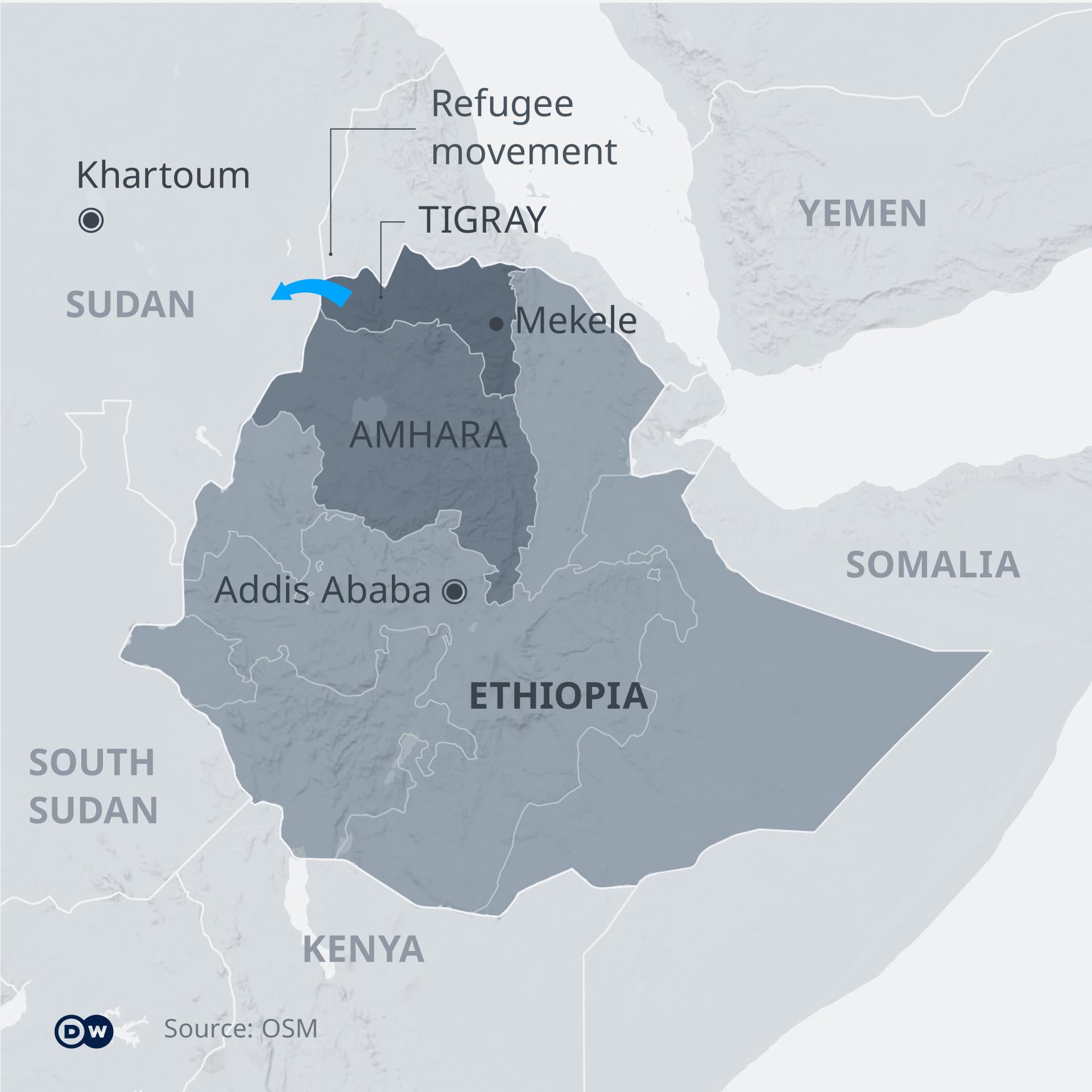 Ethiopia: A timeline of the Tigray crisis | Africa | DW | 17.11.2020