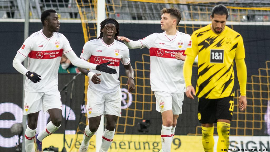 Bundesliga: Borussia Dortmund embarrassed by new boys Stuttgart | Sports| German football and major international sports news | DW | 12.12.2020