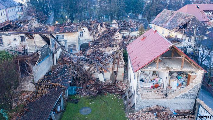 Jak potres pogodio Hrvatsku | Panorama | DW | 29.12.2020