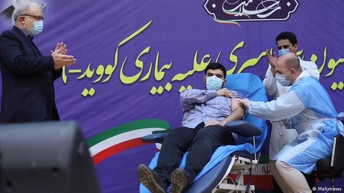 Image result for واکسیناسیون کرونا در ایران